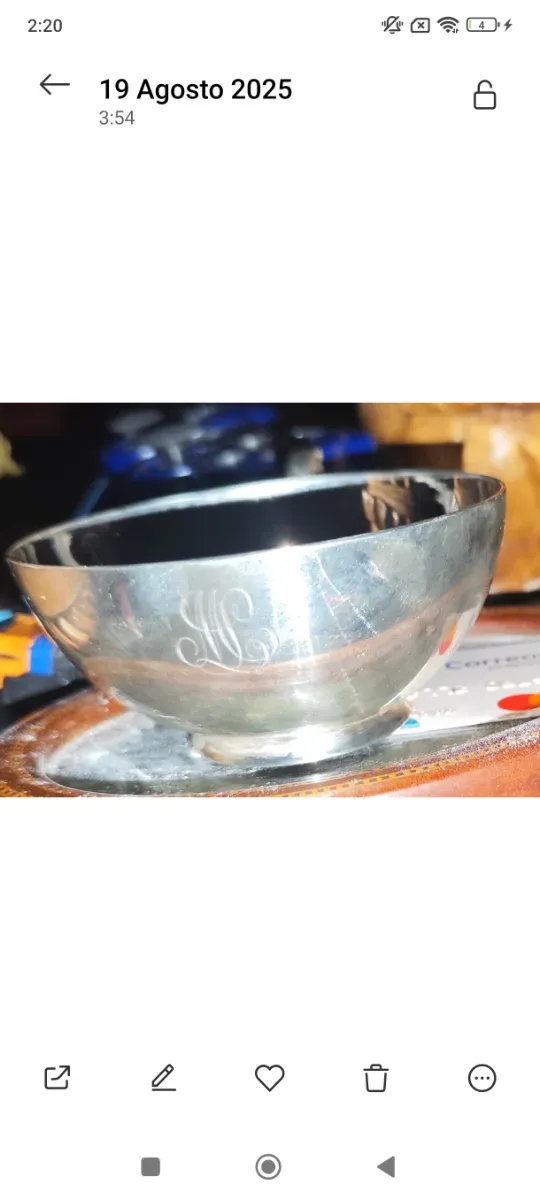 Taza Colección Plata Christofle