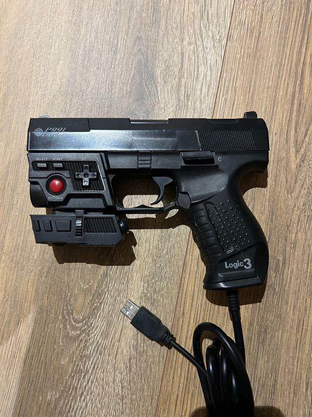 Pistola Laser Blaster Logic 3 con Pedal