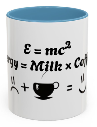 Ceramic mug  E=mc²