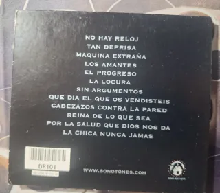 Sonotones "Sin Argumentos" cd 2005