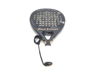 pala de padel piton black crown