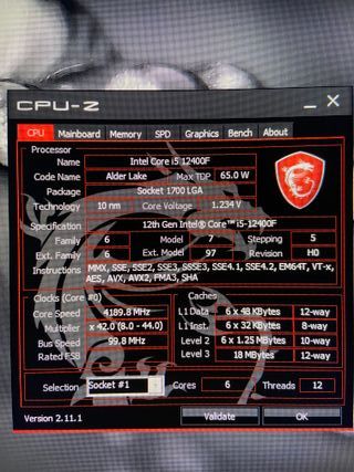 RTX 4060, i5-12400F y MSI PRO Z690-A WIFI DDR5