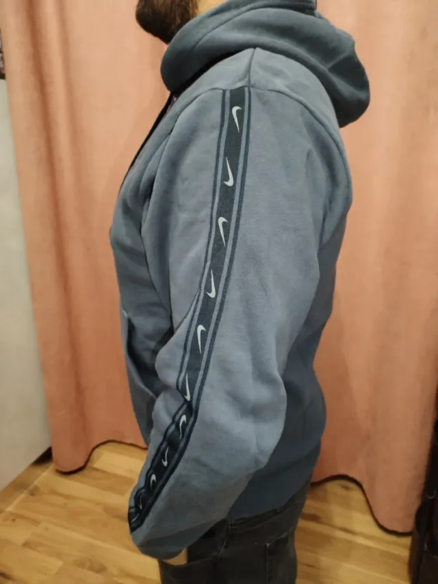 Felpa Nike Blu Taglia XS calza grande