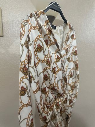 Body Zara estampado cadenas