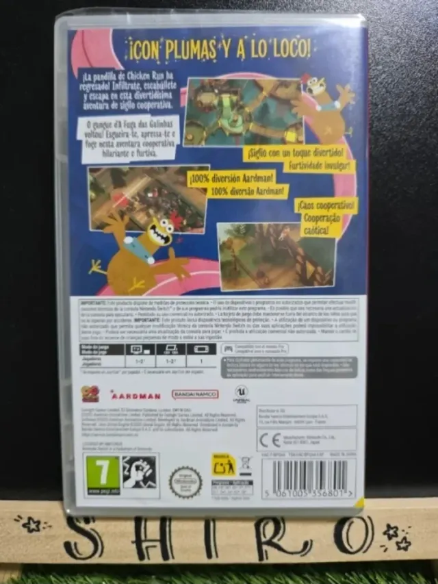 (PRECINTADO) Chicken Run: Eggstraction Nintendo Sw