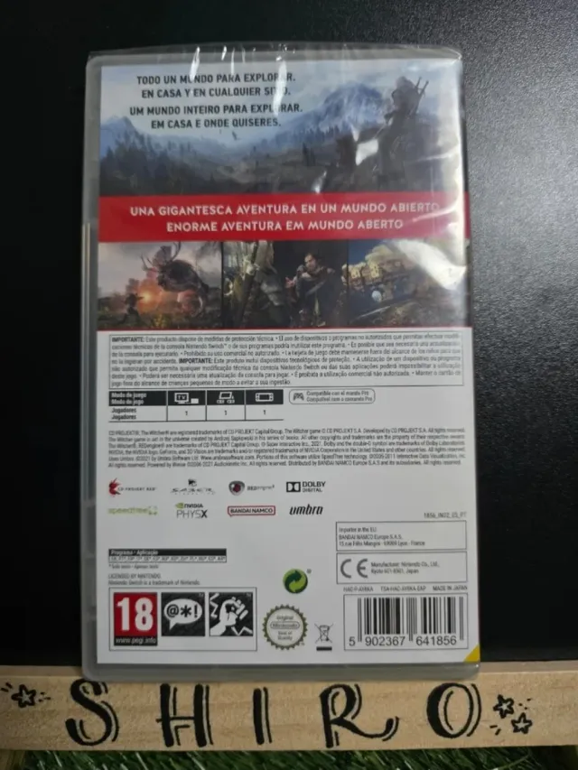 (PRECINTADO) The Witcher 3: Wild Hunt Nintendo Sw