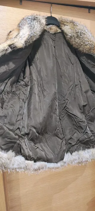 Chaquetón Piel Zorro Canadá Talla 48