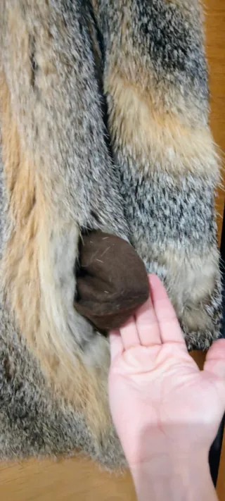 Chaquetón Piel Zorro Canadá Talla 48