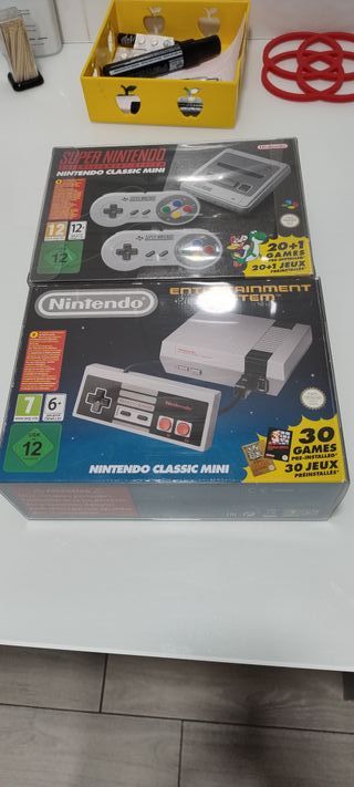 Nintendo NES y SNES Classic Mini