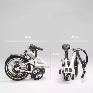 Bicicleta eléctrica plegable BTwin Tilt 500E