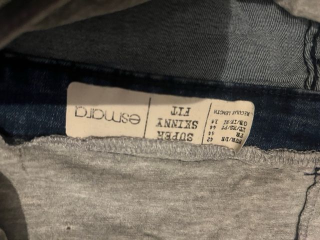 Lote vaqueros premamá