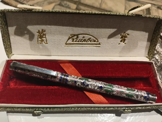 Bolígrafo,Cloisonné,pluma,libro,Montblanc