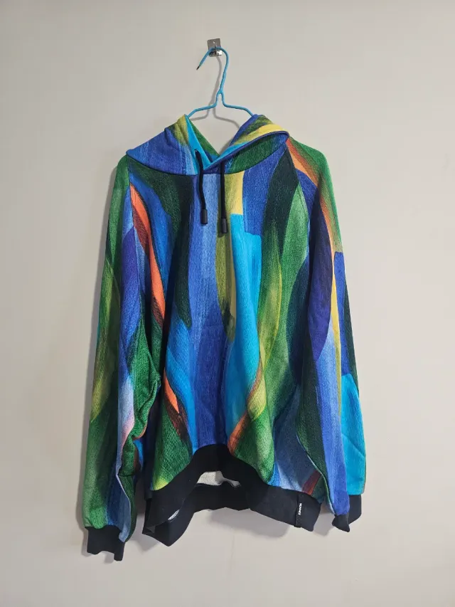 Hoodie Sunnei Multicolor Allover Print.