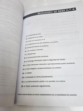 Auxiliar Administrativo-Universidad de Valencia