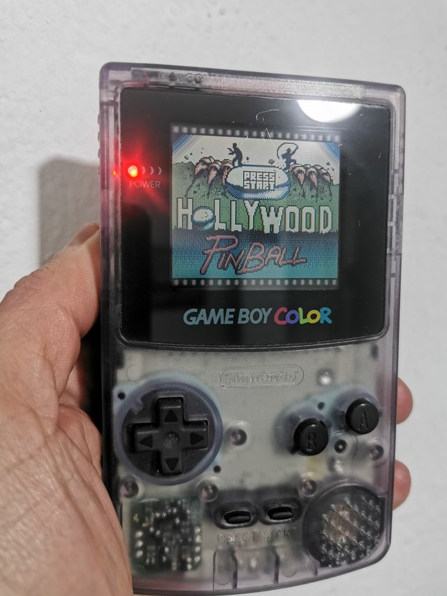 Nintendo Game Boy Color Morado + Juego Pinball