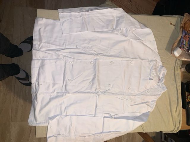 Chaquetilla Cocinero EGOCJEF Clásica XL Blanca