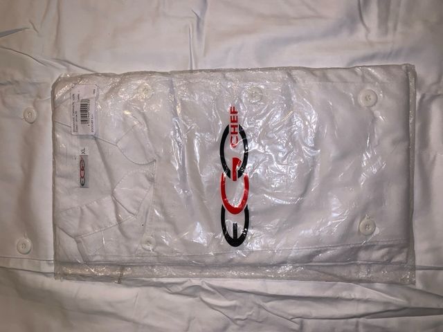 Chaquetilla Cocinero EGOCJEF Clásica XL Blanca