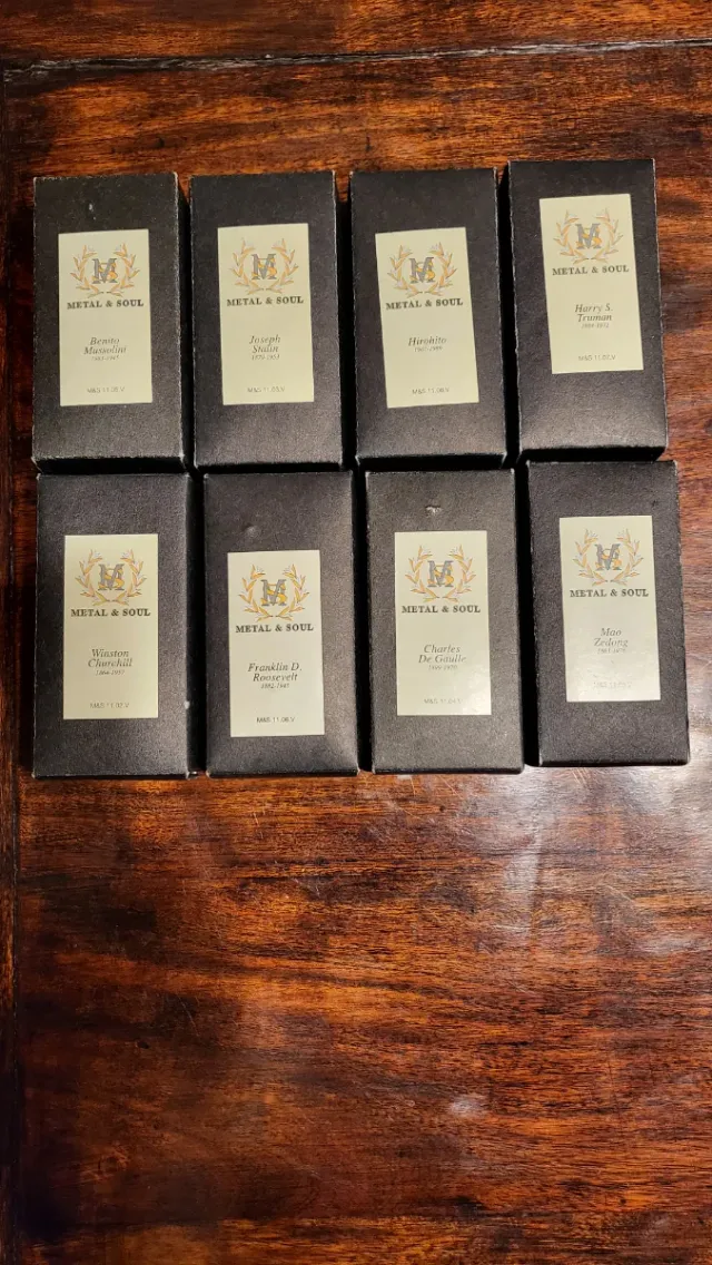 Figuras Metal & Soul (8 unidades)II guerra mundial