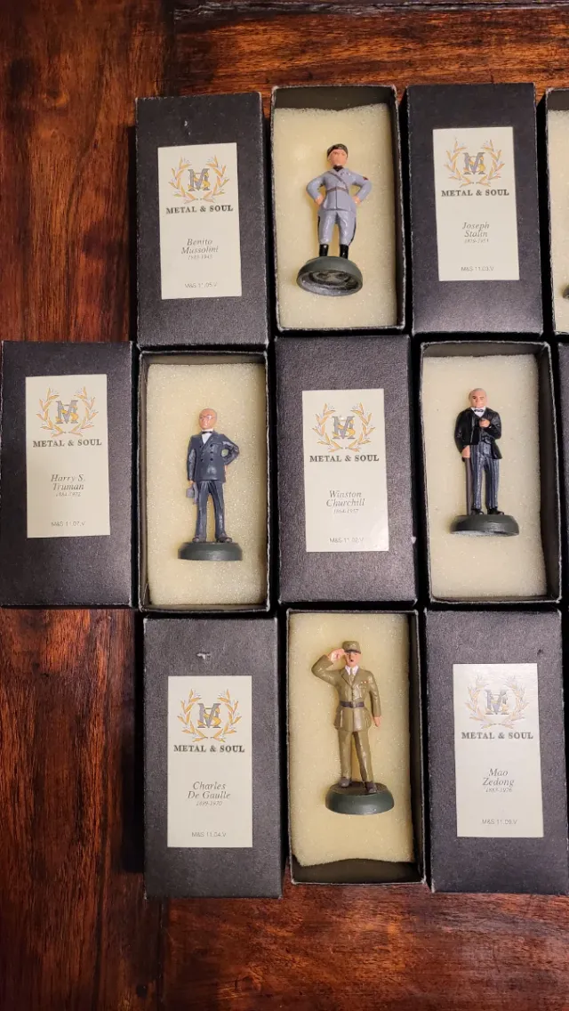 Figuras Metal & Soul (8 unidades)II guerra mundial