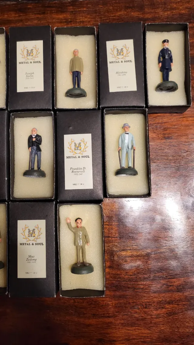 Figuras Metal & Soul (8 unidades)II guerra mundial