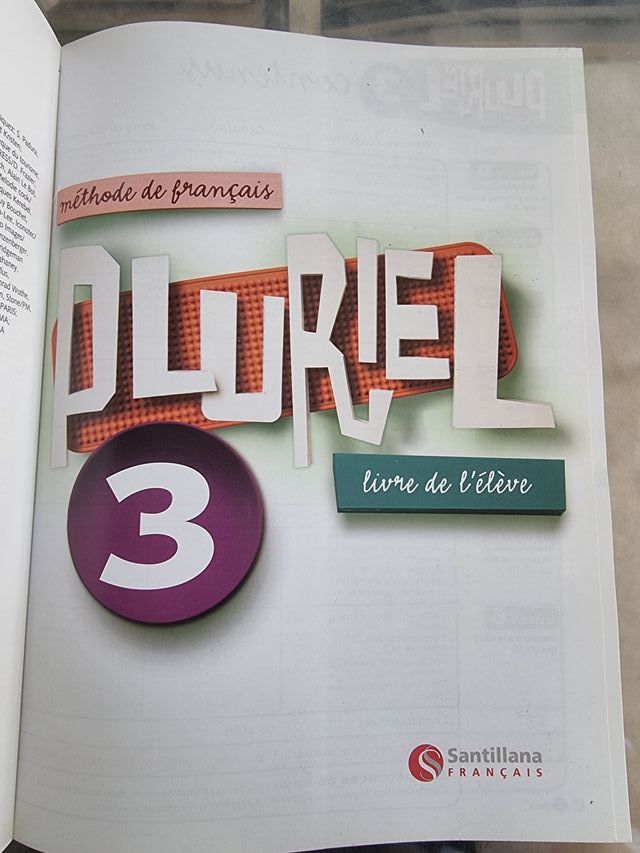 PLURIEL 3 LIVRE DE ELEVE
