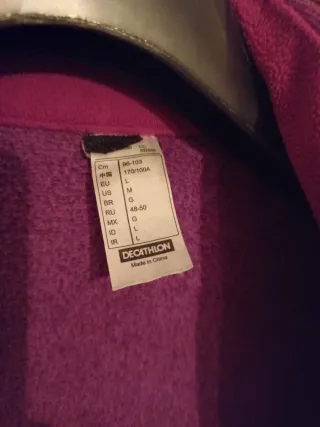 Maglia Decathlon Viola Donna Taglia L