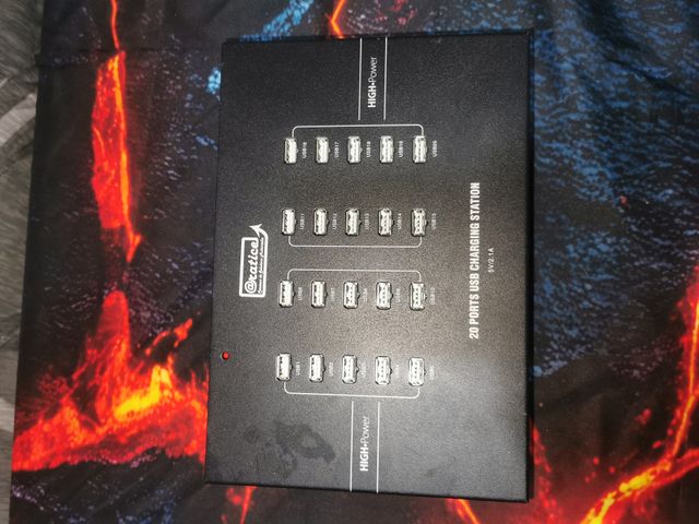 Estación Carga USB Profesional Sipolar 20 Puertos