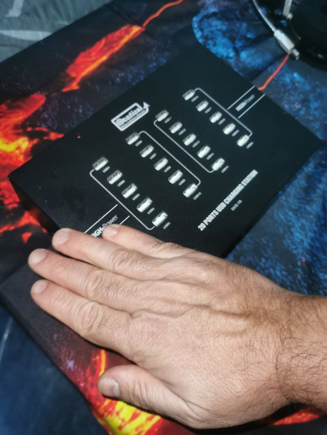 Estación Carga USB Profesional Sipolar 20 Puertos