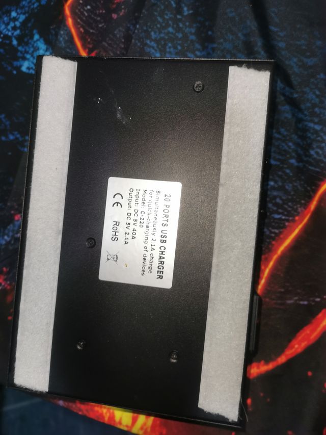 Estación Carga USB Profesional Sipolar 20 Puertos