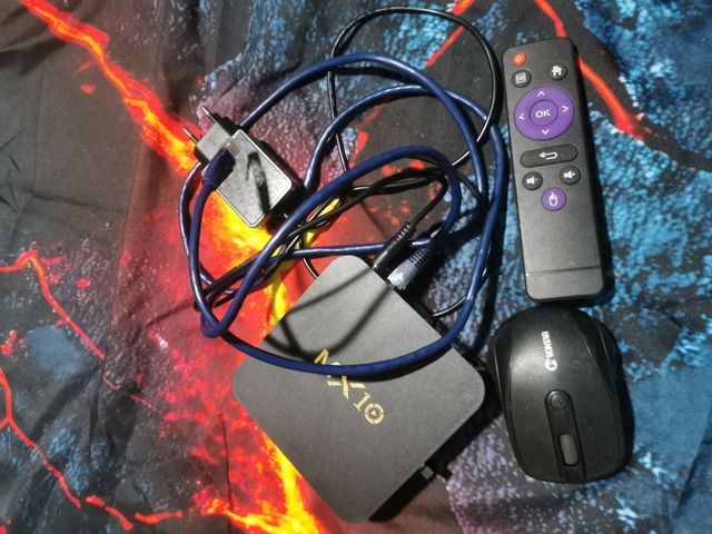 MX10 TV Box Android 7.1.2 con mando