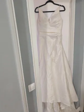 Vestido Novia Pronovias de Seda