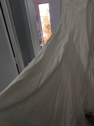 Vestido Novia Pronovias de Seda