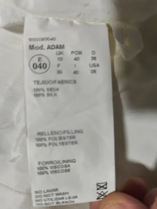 Vestido Novia Pronovias de Seda