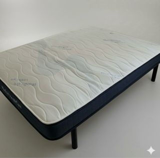 Cama Completa 135x190: Colchón HR+Visco y Somier