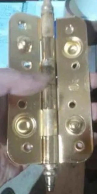 Hermosas y robustas Bisagras Latón Nueva y estreno