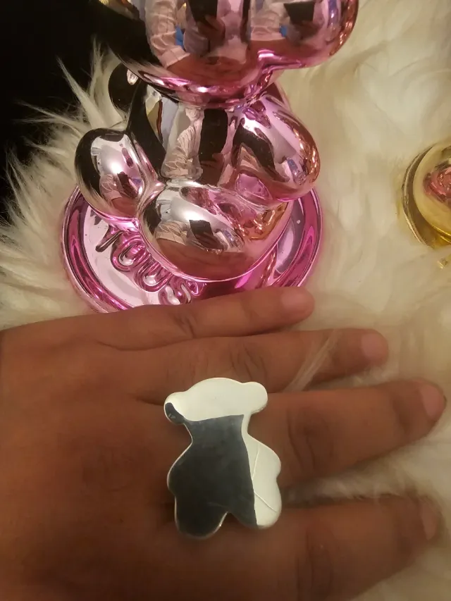 Anillo Tous Oso Plata