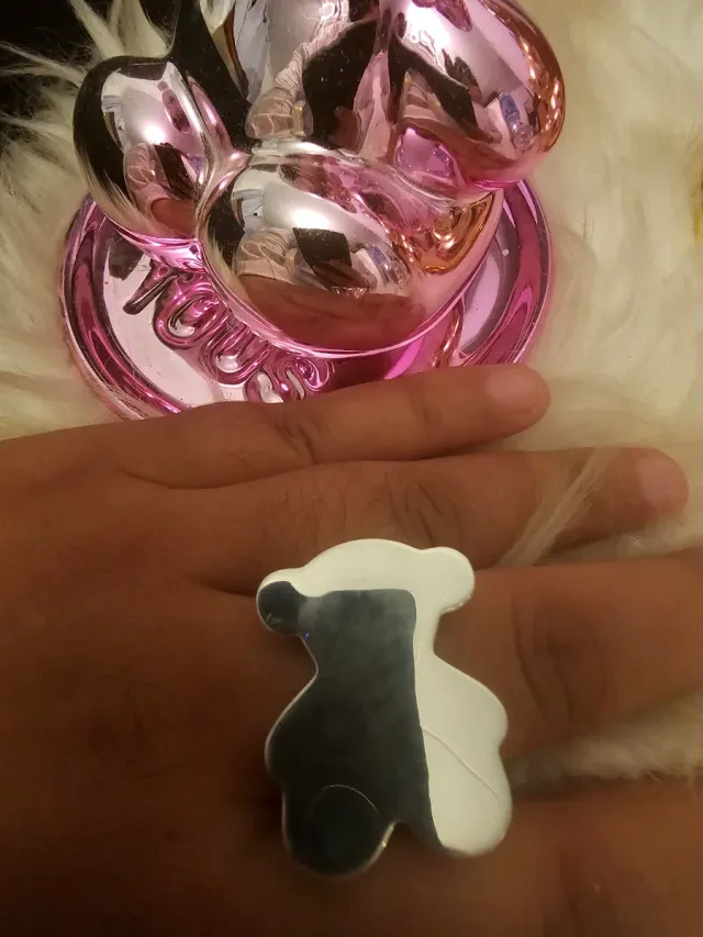 Anillo Tous Oso Plata