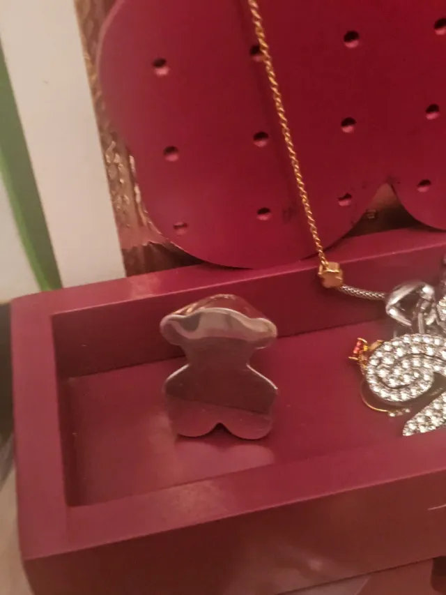 Anillo Tous Oso Plata