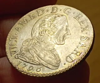 Vittorio Amedeo III Lira da 20 Soldi 1796