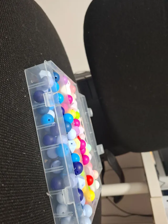 Cuentas de silicona para chupetero