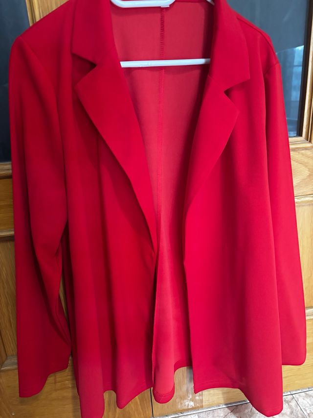 Chaqueta americana roja