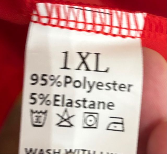 Chaqueta americana roja