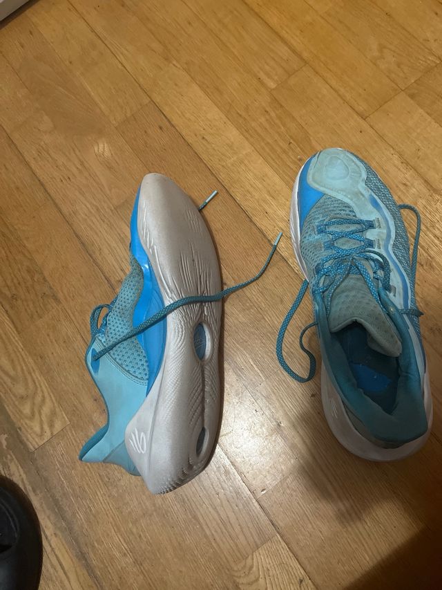 Zapatillas Curry Hombre Azul