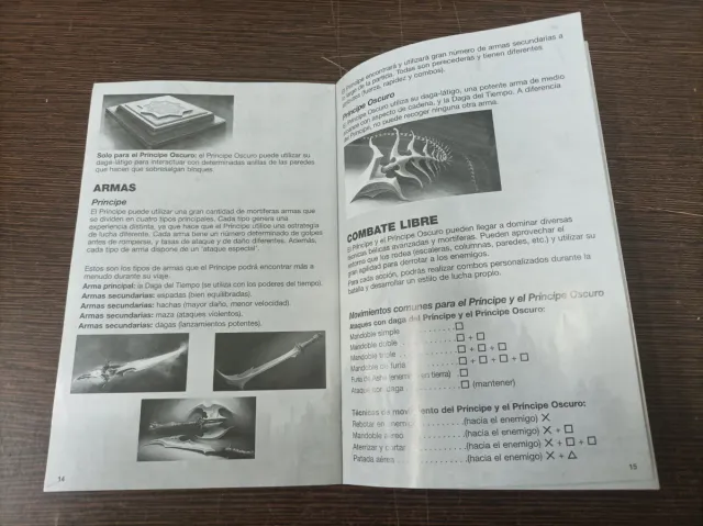 Manuale di PS2 Prince of Persia: Le Due Corone