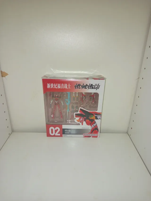 Figura di azione Evangelion Eva 02 Asuka Bandai 10cm