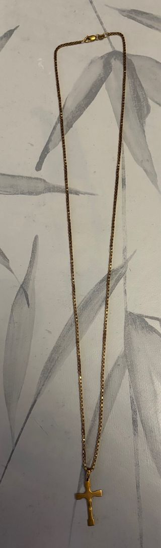 Colgante Cruz de oro