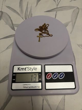 Colgante Cruz de oro