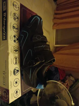 Zapatillas Ciclismo/ Montaña Negras/Azul