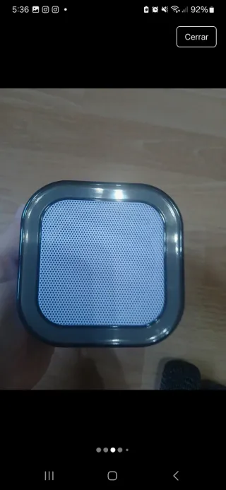 Altavoz Bluetooth y 2 Micrófonos Karaoke