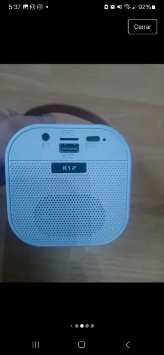 Altavoz Bluetooth y 2 Micrófonos Karaoke